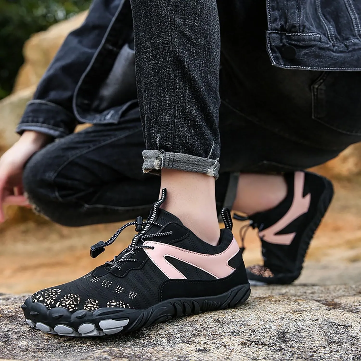 Summer Water Shoes for Men and Women Quick Drying Hiking Swimming and Diving Shoes Grounded Wading Footwear