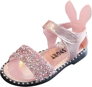 Toddler Bear Slippers Toddler Little Girl Dress Sandals Shoes Casual Slip On Shower Flip Flops for Girls