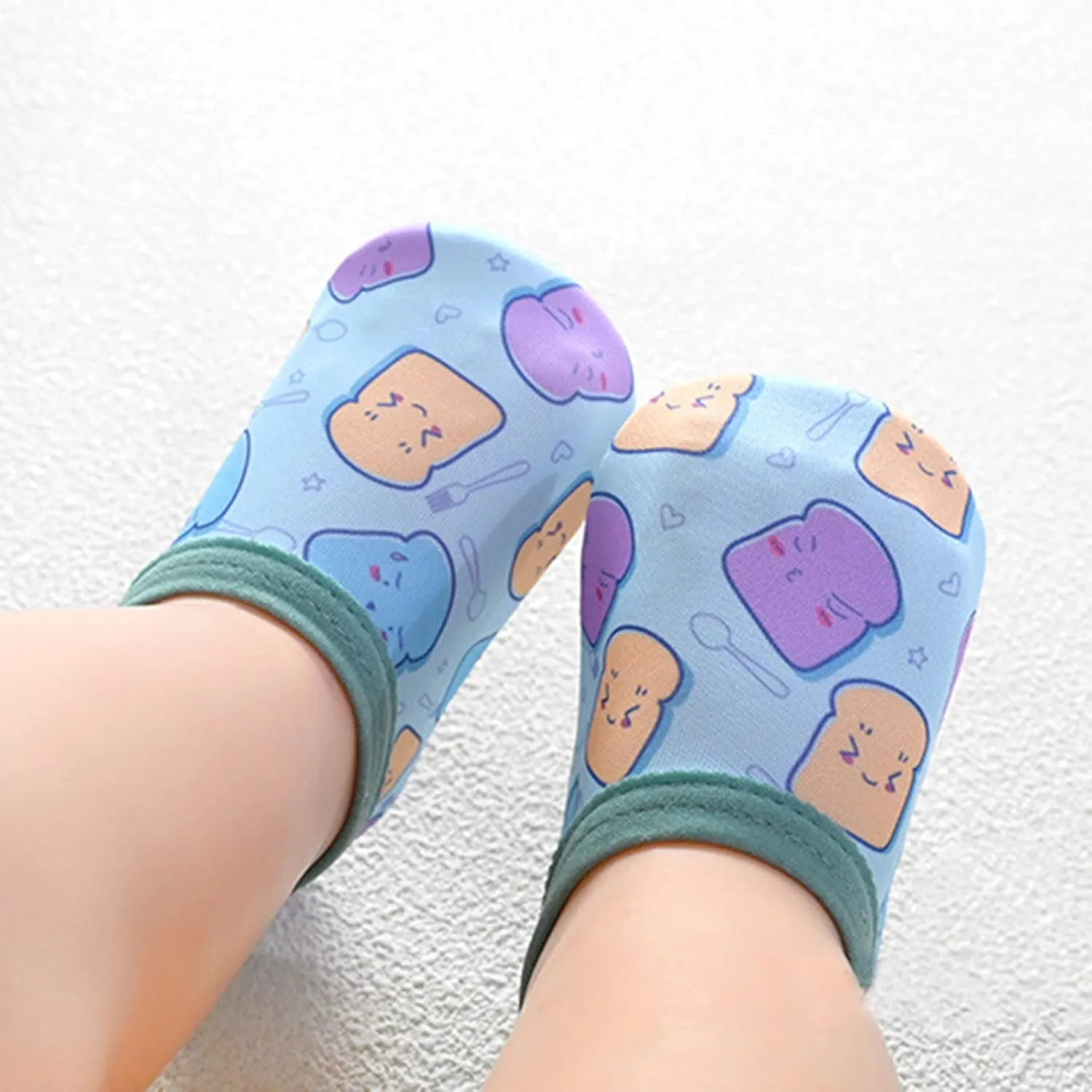 Toddler Boys Shoes, 0-4 Years Baby Kids Boys Girls Cartoon Swim Water Shoes Non-Slip First Walking Socks Shoes