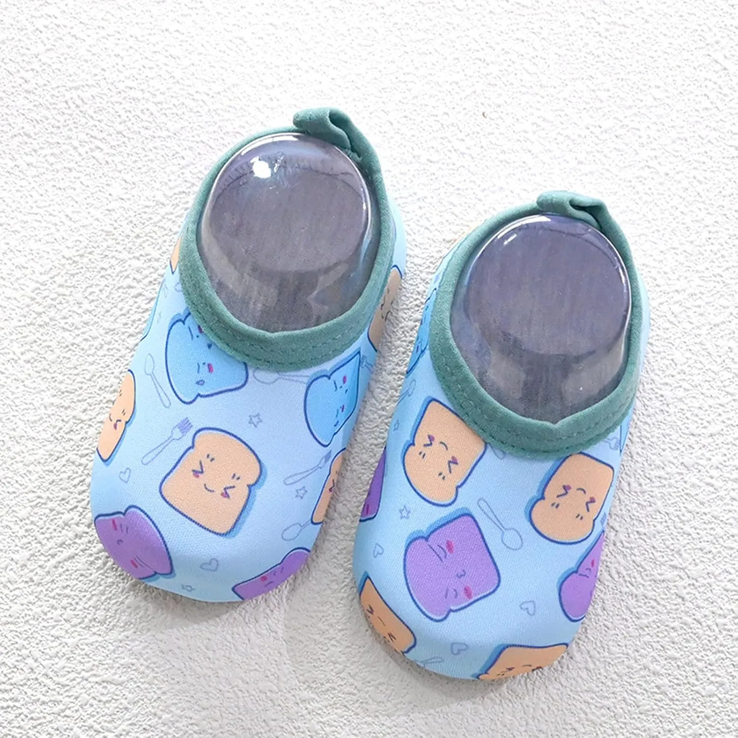 Toddler Boys Shoes, 0-4 Years Baby Kids Boys Girls Cartoon Swim Water Shoes Non-Slip First Walking Socks Shoes