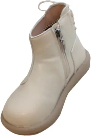 Toddler Girls Boys Water Proof Ankle Boots High Top First Walking Soft Sole Anti-Slip Flat Girls Mad Scientist Boots