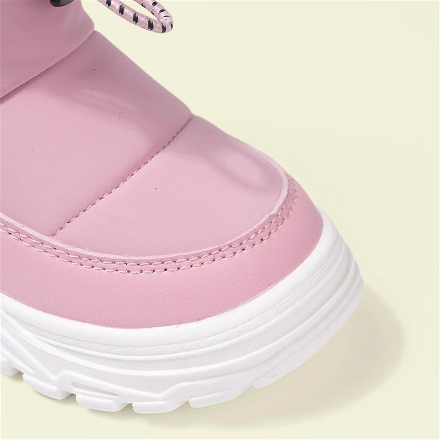 Toddler Girls' Snow Boots Winter Boots Kids Ankle Boots Baby Boys Girls Fur Lined Boots Warm Non Slip Windproof Boots