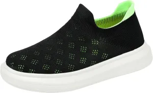 Toddler Slip On Sock Sneaker Shoes Boys Girls Sneakers Lightweight for Walking Mesh Athletic Running Tennis Shoes