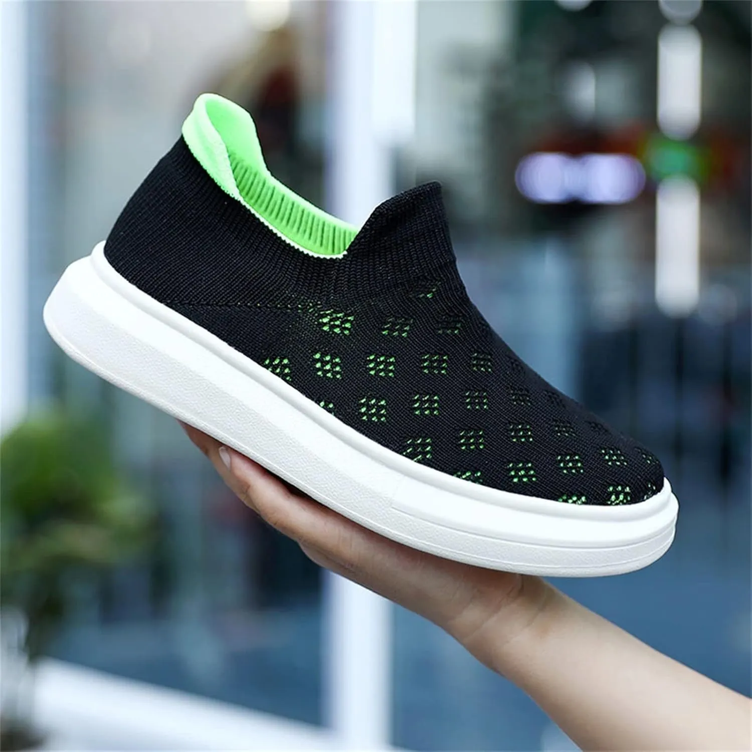 Toddler Slip On Sock Sneaker Shoes Boys Girls Sneakers Lightweight for Walking Mesh Athletic Running Tennis Shoes