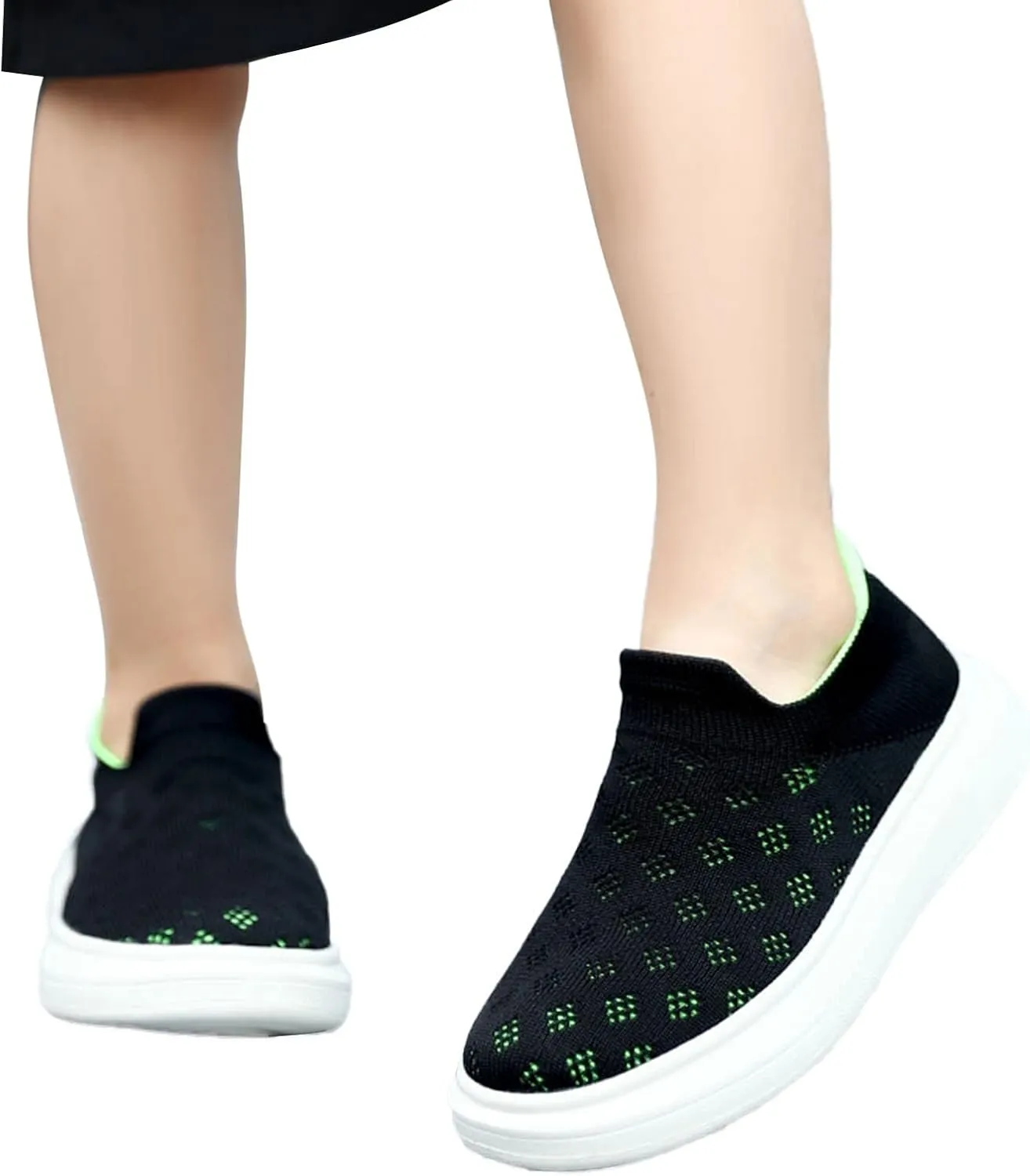 Toddler Slip On Sock Sneaker Shoes Boys Girls Sneakers Lightweight for Walking Mesh Athletic Running Tennis Shoes