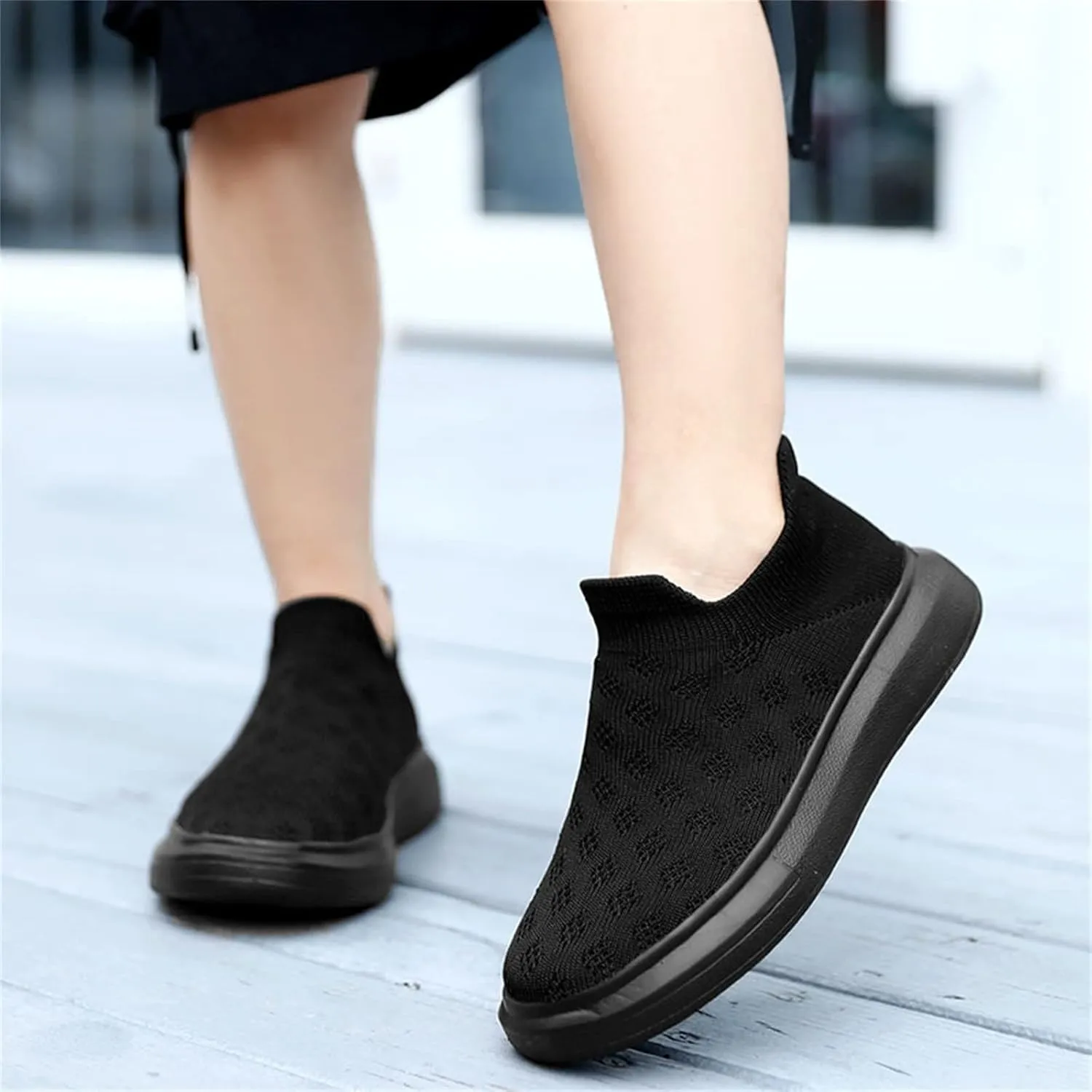 Toddler Slip On Sock Sneaker Shoes Boys Girls Sneakers Lightweight for Walking Mesh Athletic Running Tennis Shoes
