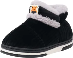 Toddler Snow Boots Kids Baby Boys Girls Winter Shoes Fur Lined Warm Ankle Boots Anti-slip Snow Shoes Kid Winter Boots