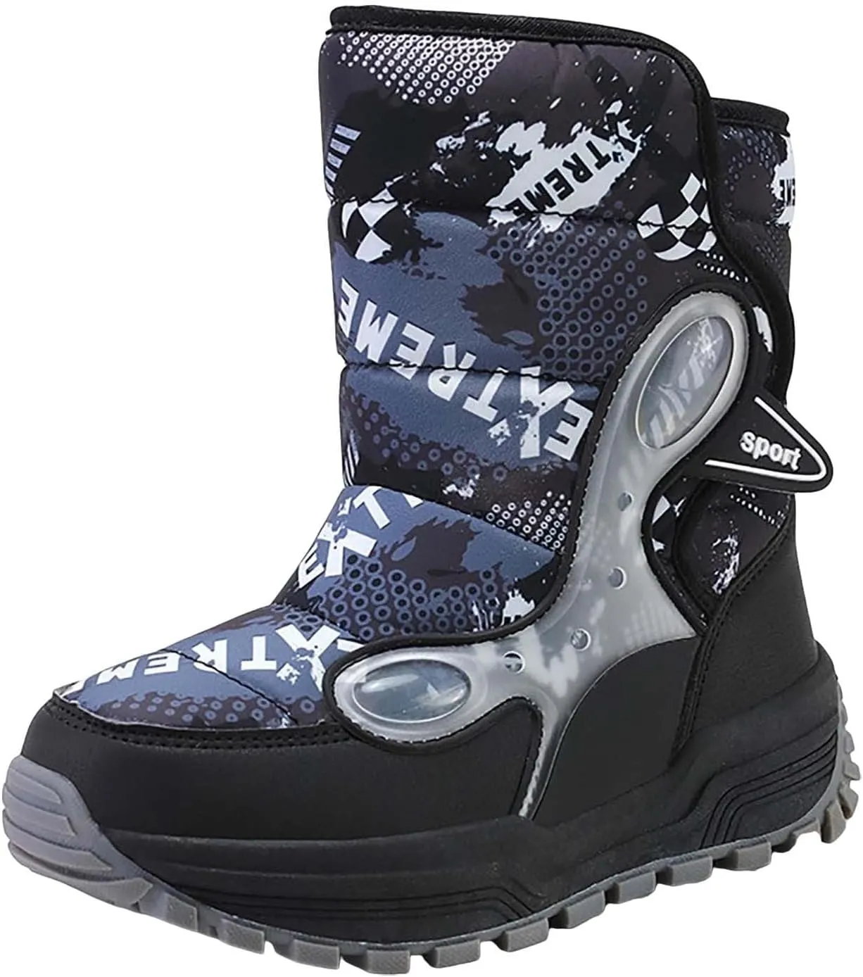 Toddler Winter Snow Boots Kids Fur Lined Warm Boots Baby Boys Girls Thermal Winter Boots Non Slip Ankle Booties Shoes
