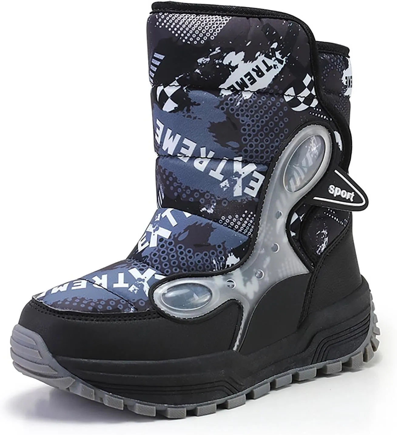 Toddler Winter Snow Boots Kids Fur Lined Warm Boots Baby Boys Girls Thermal Winter Boots Non Slip Ankle Booties Shoes