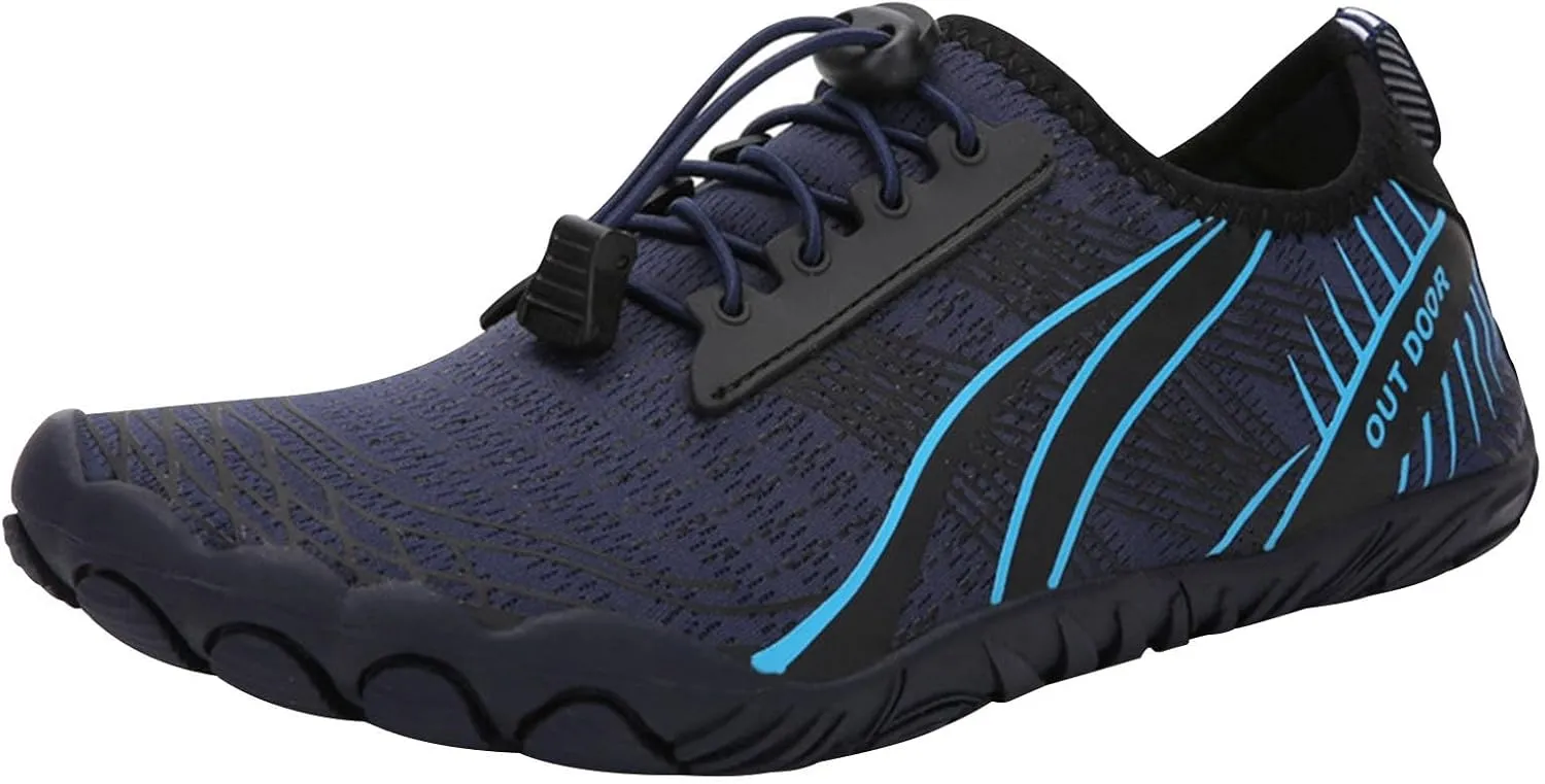 Water Shoes for Women Men Quick Dry Aqua Barefoot Beach Swim Pool Surf Hiking Yoga Lightweight Non Slip Breathable Wide Toe Outdoor Sports