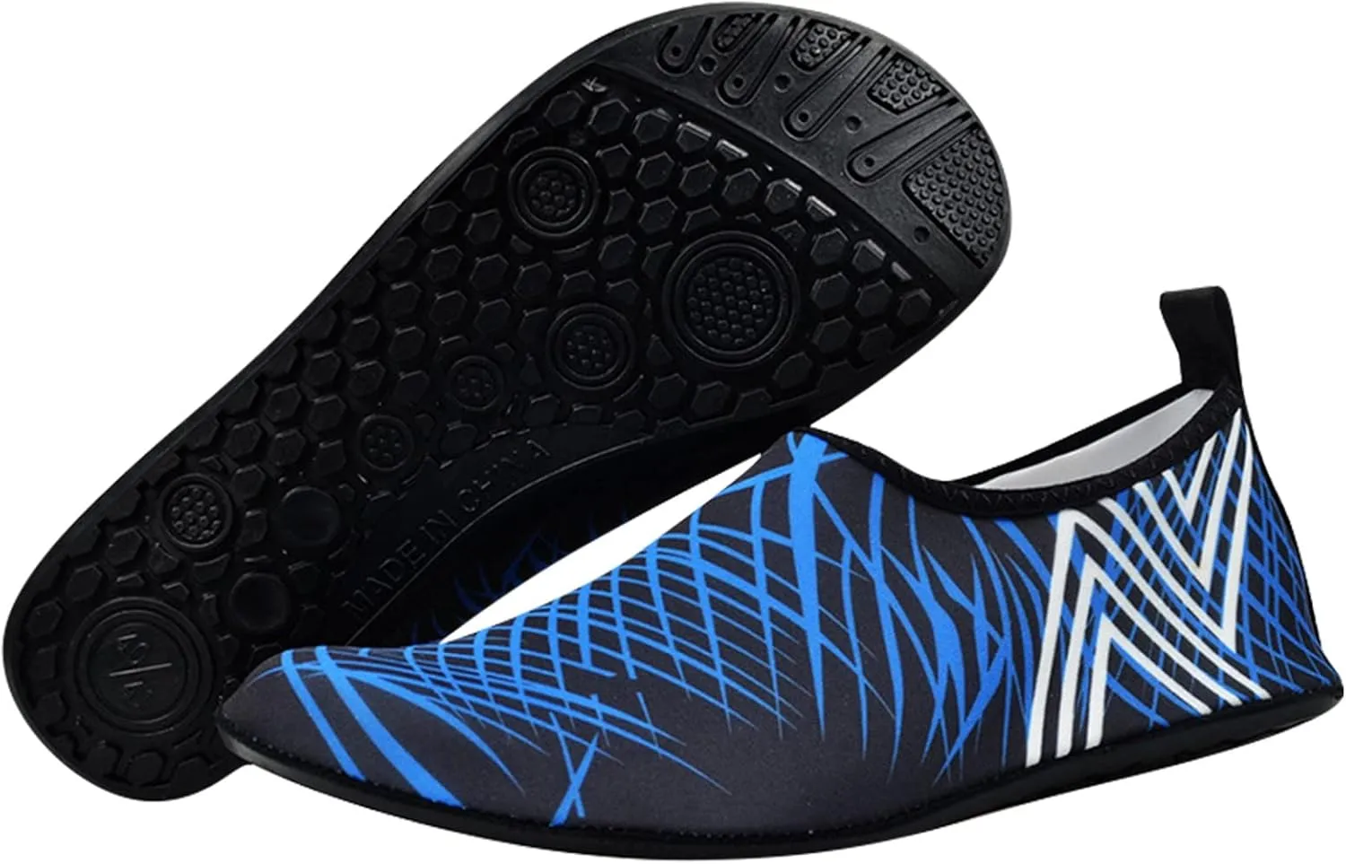 Water Shoes for Women Men Quick Dry Aqua Barefoot Beach Swim Pool Surf Hiking Yoga Lightweight Non Slip Breathable Wide Toe Outdoor Sports