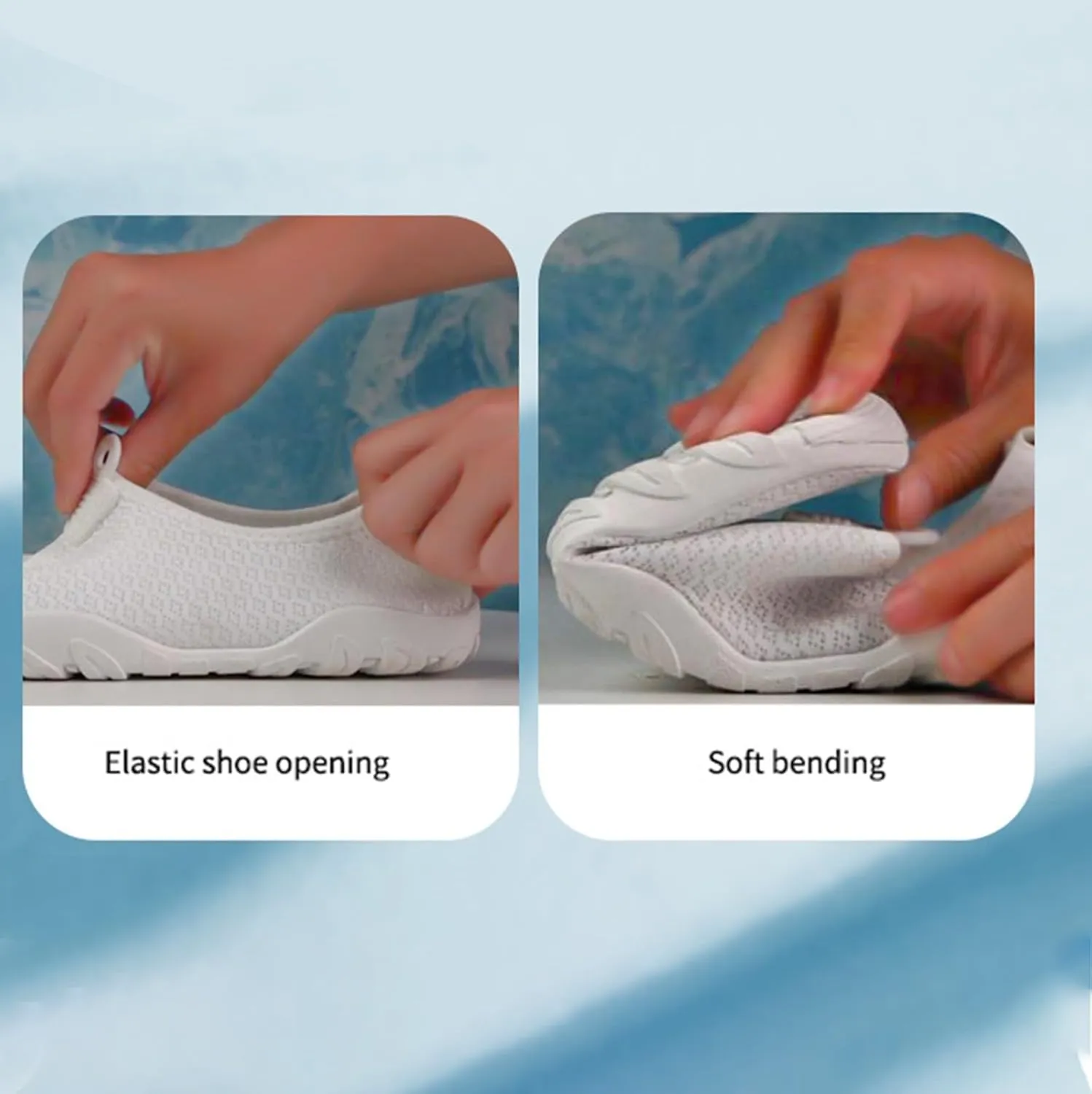 Water Shoes for Women Men Quick Dry Barefoot Swim Beach Pool Aqua Socks Non Slip Outdoor Hiking Surf Kayaking Yoga Sports Shoes