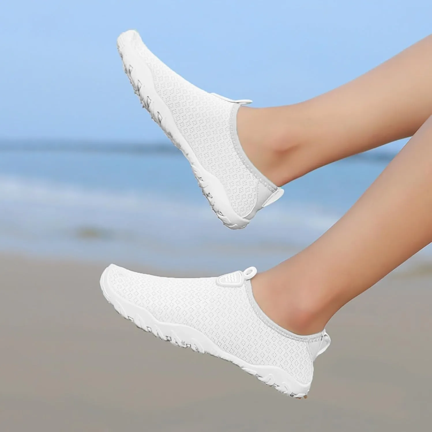 Water Shoes for Women Men Quick Dry Barefoot Swim Beach Pool Aqua Socks Non Slip Outdoor Hiking Surf Kayaking Yoga Sports Shoes