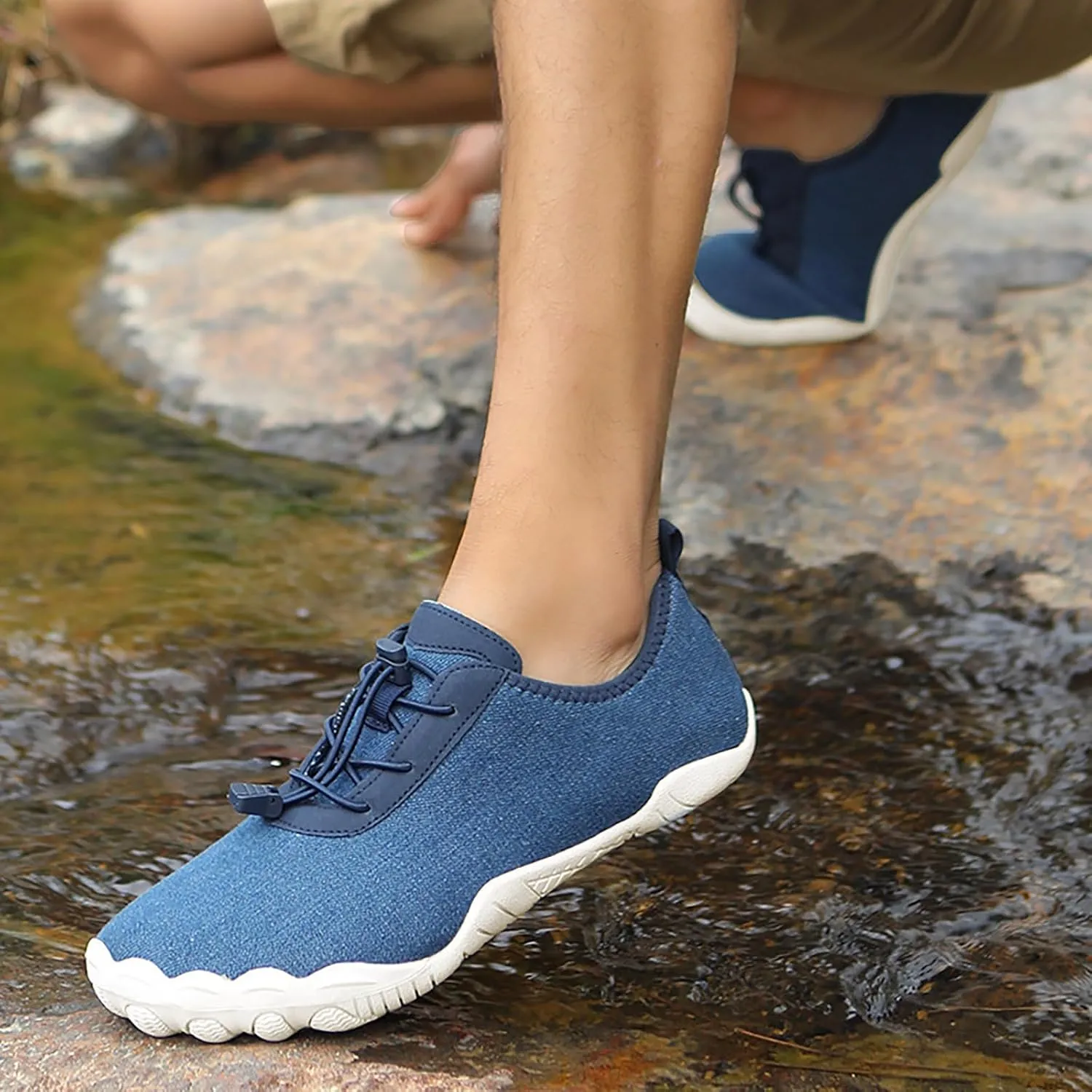 Water Shoes Mens Breathable Barefoot Shoes Barefoot Water Shoes Sports Travel Walk