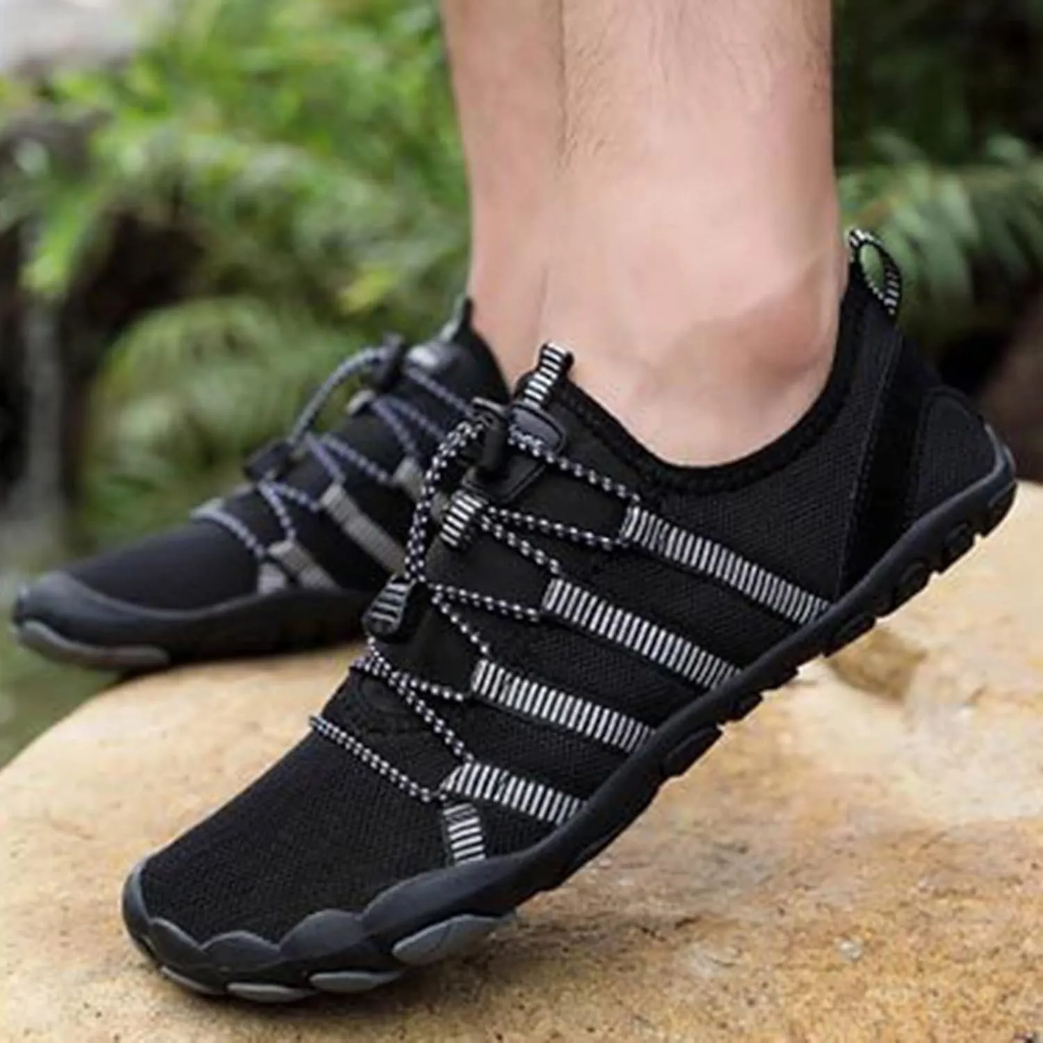 Water Shoes Women Men Quick Dry Barefoot Aqua Beach Swim Pool Surf Yoga Hiking Kayaking Lightweight Non Slip Outdoor Activities