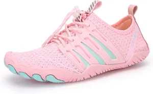 Water Shoes Women,Quick Dry Aqua Surf Barefoot Shoes,Comfy Breathable Pool Beach Swim Shoes for Men,Slip Resistant,Adult Unisex,for Boating Fishing Kayaking Yoga