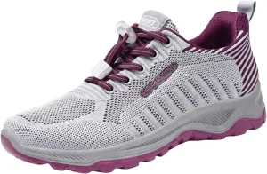Women Casual Slip On Sneakers Breathable Walking Shoes Lightweight Canvas Comfortable Flats Non Slip Loafers