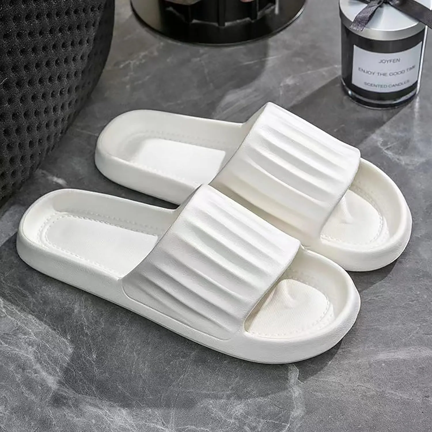 Women Slides Shower Shoes for Living Room Pool Beach Showers Swim Sandals Confortable Non Slip Shower Shoes