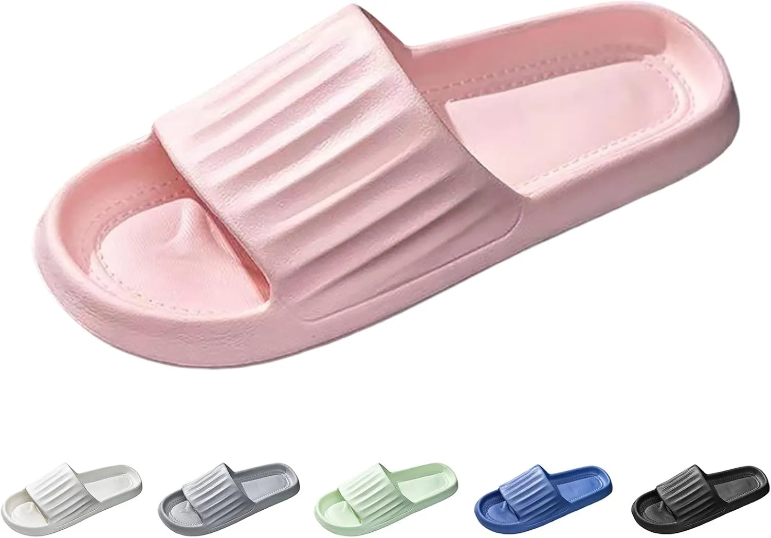 Women Slides Shower Shoes for Living Room Pool Beach Showers Swim Sandals Confortable Non Slip Shower Shoes