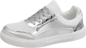 Women Slip On Walking Sneakers Casual Comfortable Shoes Lightweight Canvas Flats Non Slip Breathable Loafers