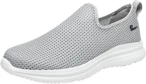 Women's Fashion Sneaker Mesh Slip On Black Non Slip Shoes for Women Comfortable White Running Shoes Men Suede Loafers Women Fashion Sneakers for Women