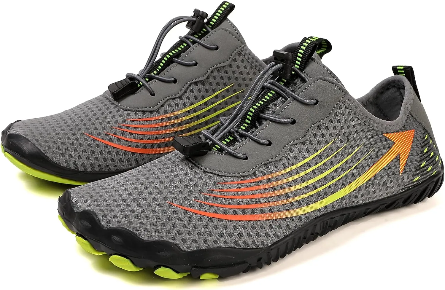 Womens Hiking Shoes Lightweight Healthy & Non-Slip Barefoot Footwear Breathable Quick-Dry Water Sports Barefoot Shoes Fashion Swim Beach Pool Surf Yoga Sneakers Grounding Shoe
