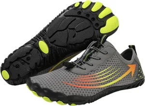Womens Hiking Shoes Lightweight Healthy & Non-Slip Barefoot Footwear Breathable Quick-Dry Water Sports Barefoot Shoes Fashion Swim Beach Pool Surf Yoga Sneakers Grounding Shoe