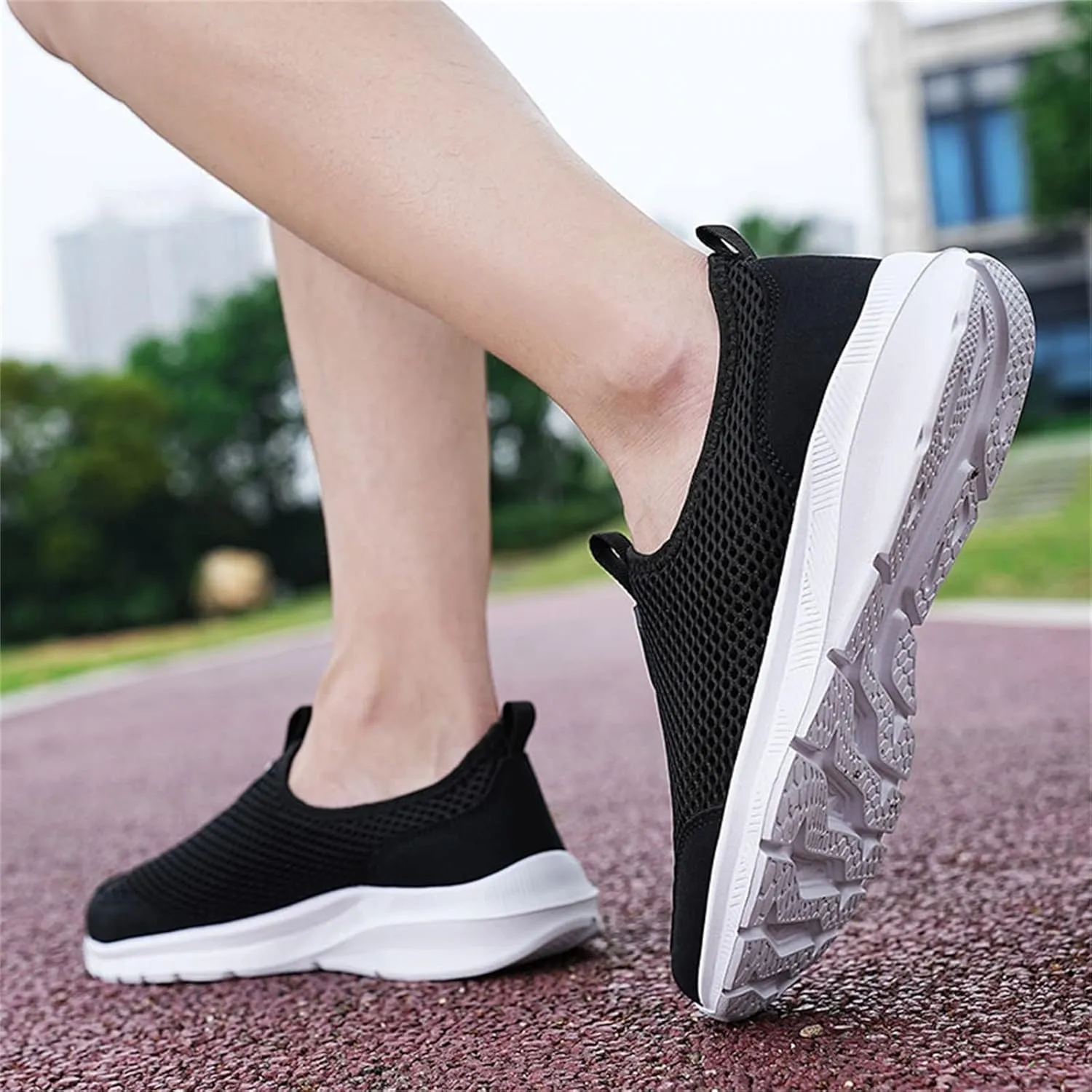 Women's Lightweight Slip On Walking Running Shoes Womens Tennis Shoes Comfortable Men's Casual Shoes Shoes Sneakers Red Tennis Shoe Trainers Shoe