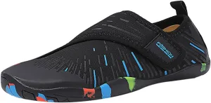 Womens Mens Athletic Hiking Water Shoes, Breathable Quick Dry Aqua Barefoot Footwears for Surfing Training Kayaking