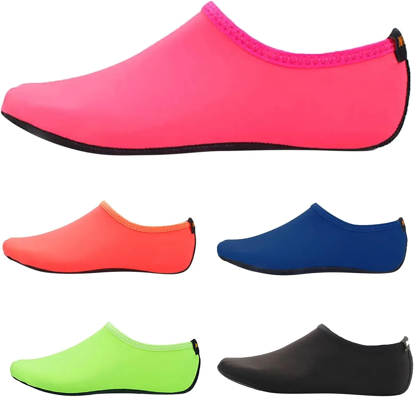 Women's Men's Water Shoes, Minimalist Quick Dry Aqua Sport Socks Barefoot Socks for Beach Pool Swim River Yoga Lake