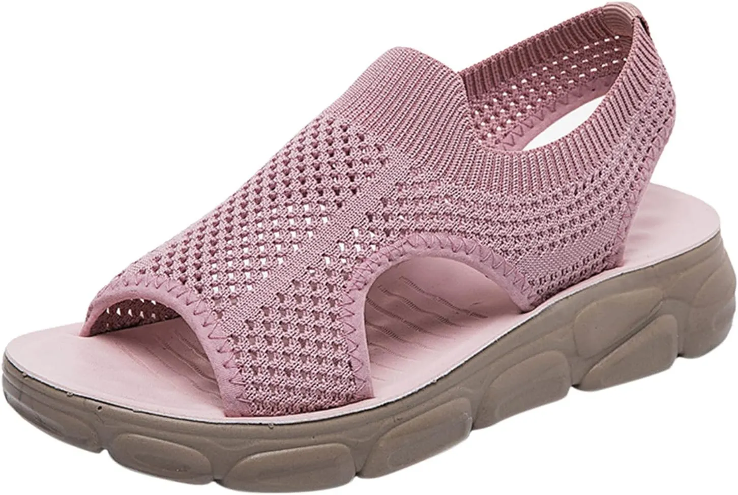 Womens Platform Wedge Sandals Dressy Summer Shoes Comfortable Ankle Strap Open Toe Boho Espadrille Slides for Casual Beach Walking Outdoor Activities Orthopedic Shoes for Women