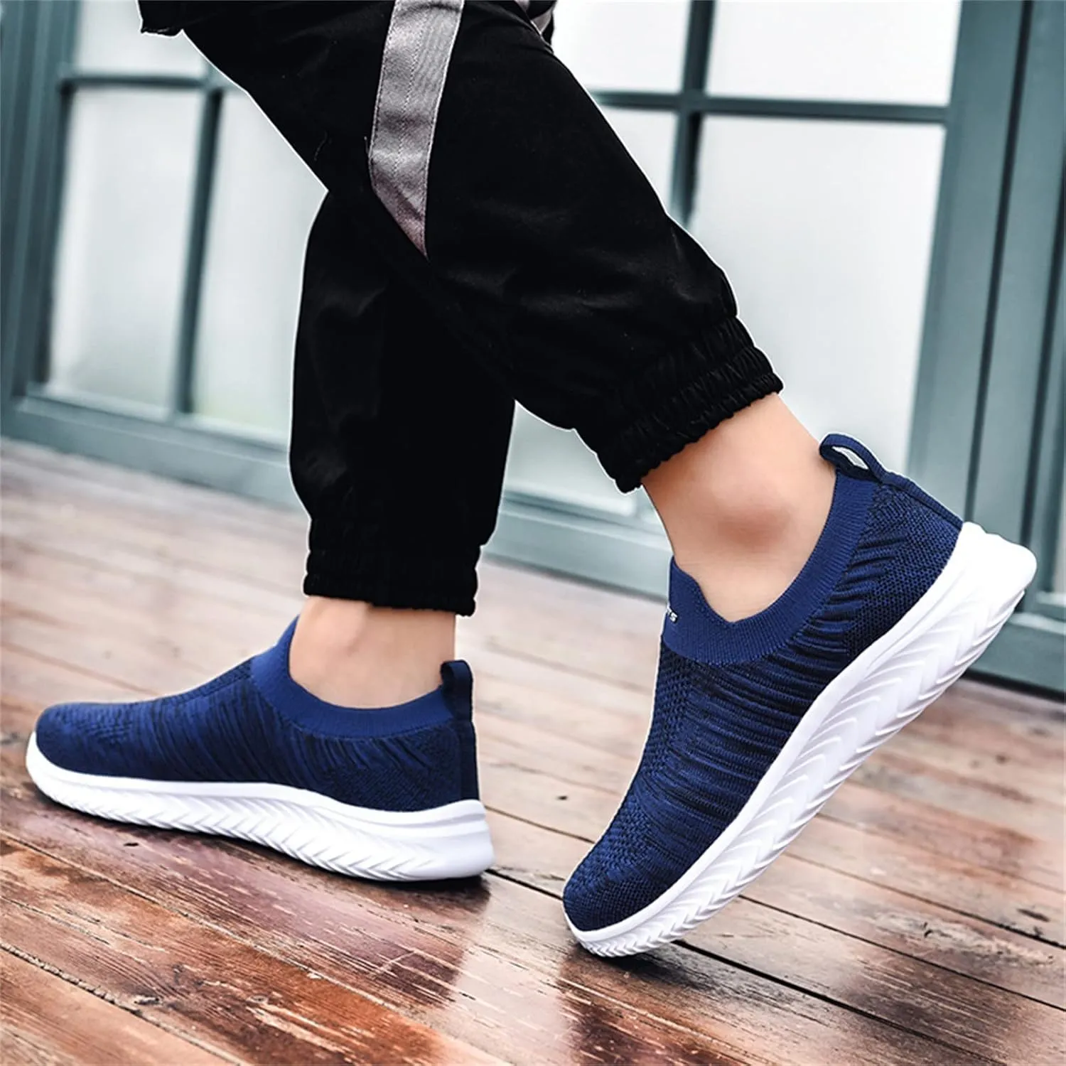 Women's Slip on Shoes Canvas Sneakers Loafers Non Slip Mens Dress Shoes Fashion Women's Shoes Casual Slip On Sneakers Tennis Shoe White Loafers