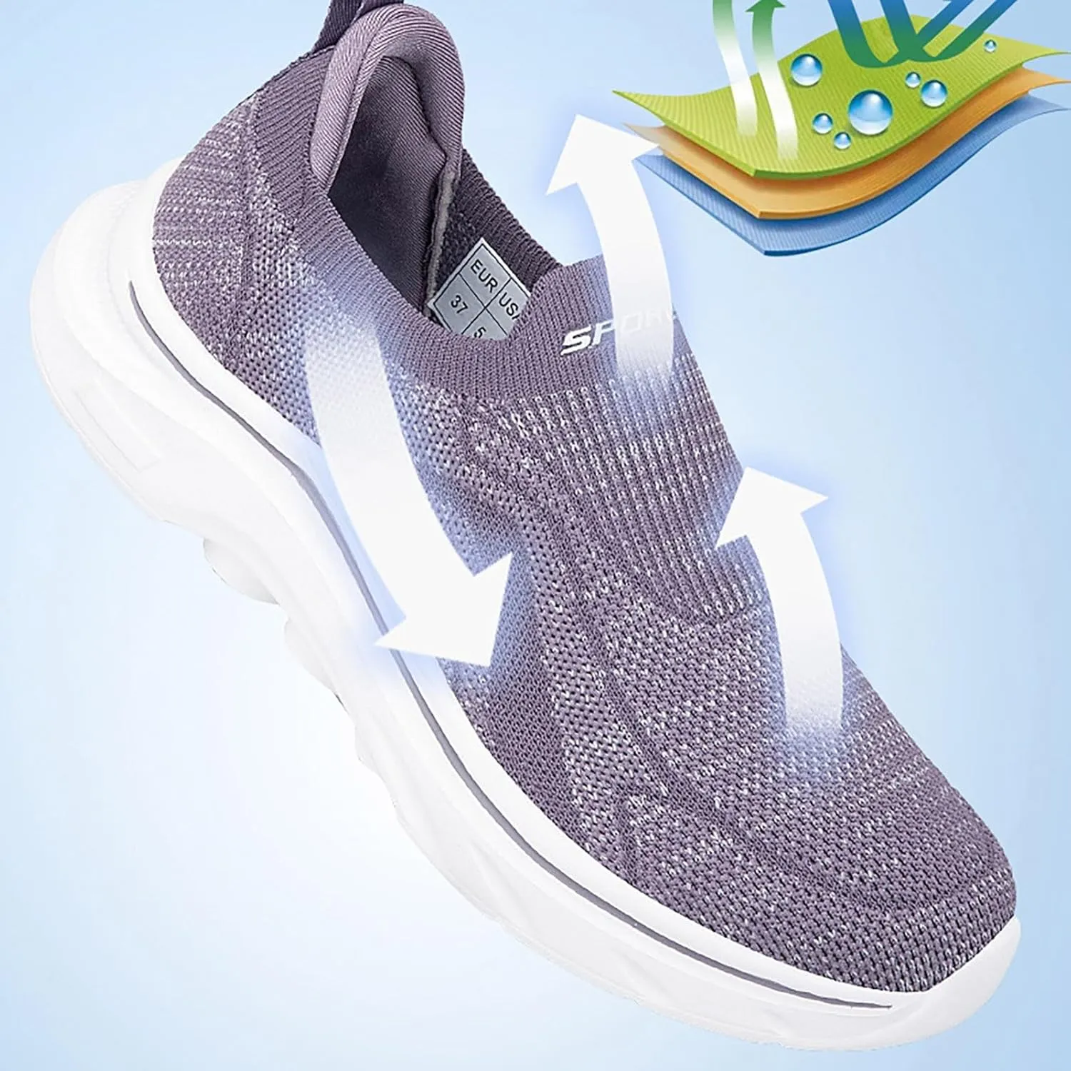Womens Tennis Shoes Flat Feet Dressy Casual Shoes Waterproof Sneakers Women's Walking Lightweight Tennis High Top Basketball Shoe Loafers Shoe