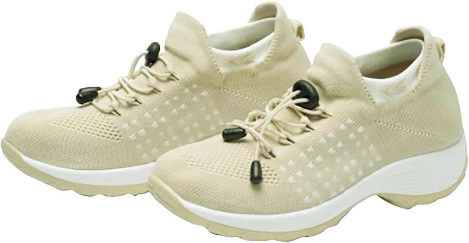 Women's Woven Orthopedic Breathable Soft Shoes Womens Tennis Shoes Flat Feet Men Casual Shoes Dress Sneakers Waterproof Tennis Shoe Loafers Dress Shoe