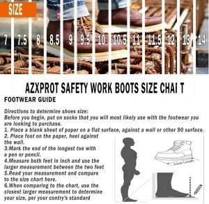 Work Boots for Men, 6" Soft Toe Wedge Sole Waterproof Safety Boots, Comfortable Construction Work Safety Shoes