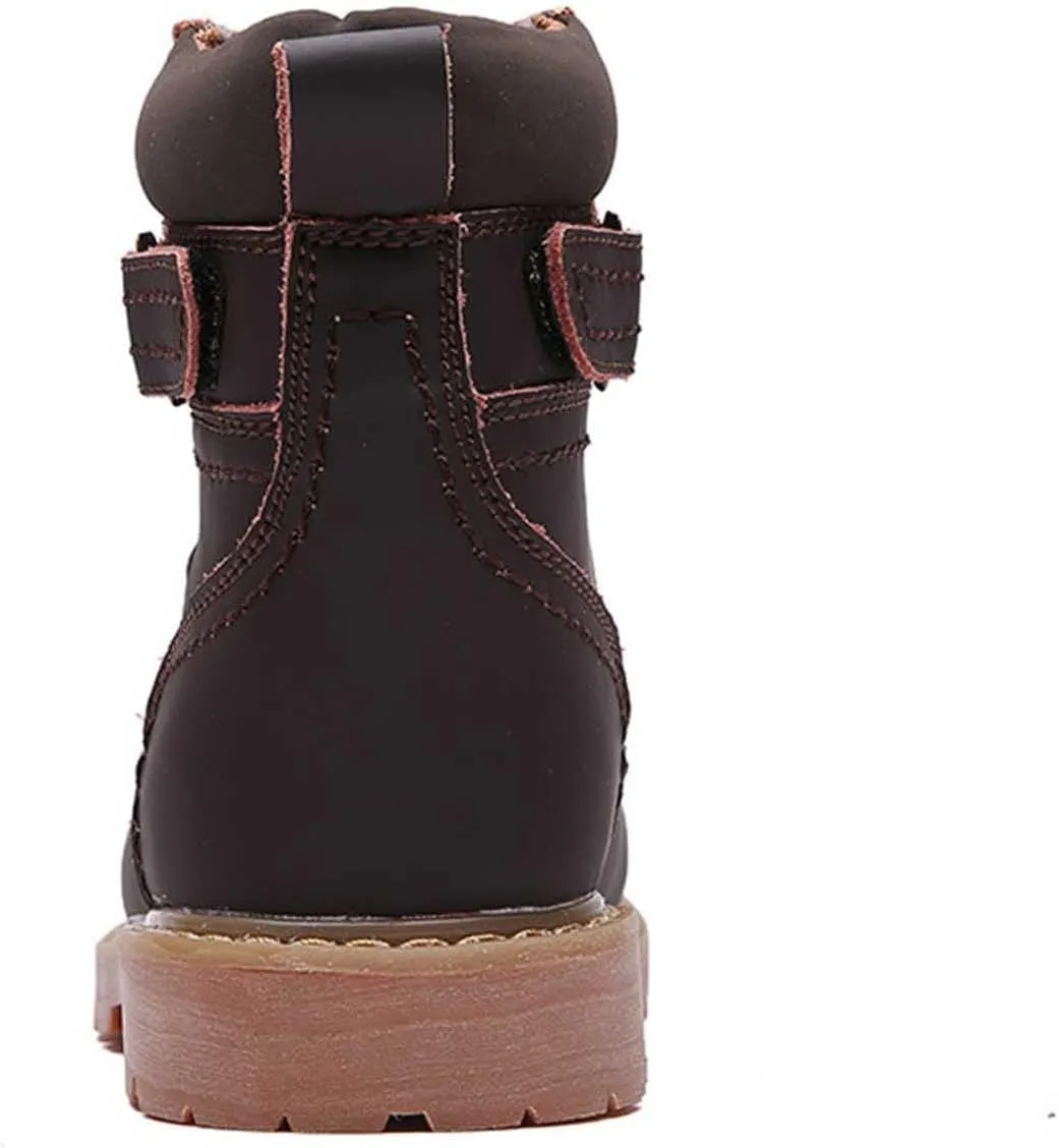 Work Boots for Men Waterproof Hiking Sneakers Shoes with Fur Lined Workout Shoes for Women Insulated Winter Outdoor Botas Waterproof Non Slip Hike Grounded Footwear